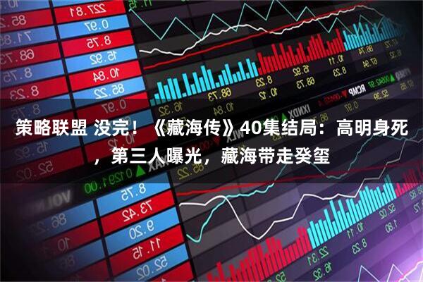 策略联盟 没完！《藏海传》40集结局：高明身死，第三人曝光，藏海带走癸玺