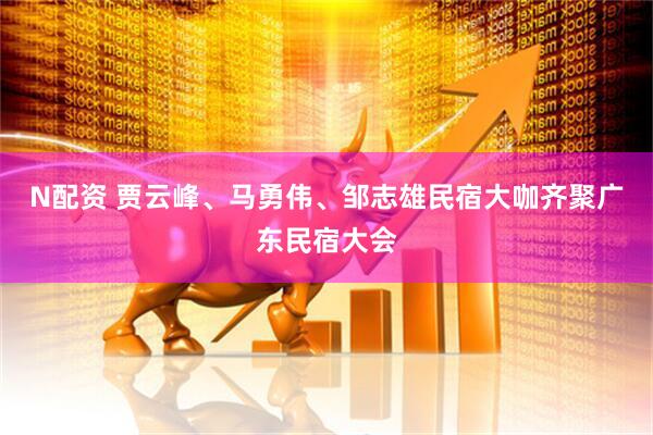 N配资 贾云峰、马勇伟、邹志雄民宿大咖齐聚广东民宿大会